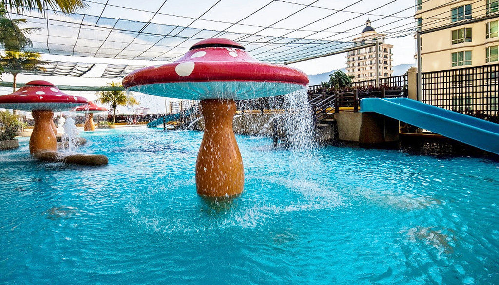 ザ ガーニー リゾート ホテル&レジデンス ジョージタウン エクステリア 写真 Splash the Sun Water Park